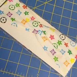 Colorful Patterned Headband 28" NIP